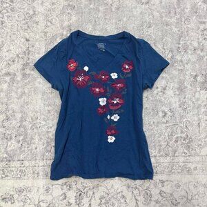 y2k 2000s Old Navy floral shirt floral tshirt